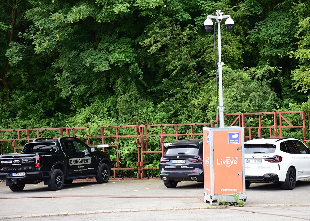 Parkplatz Kameraüberwachung